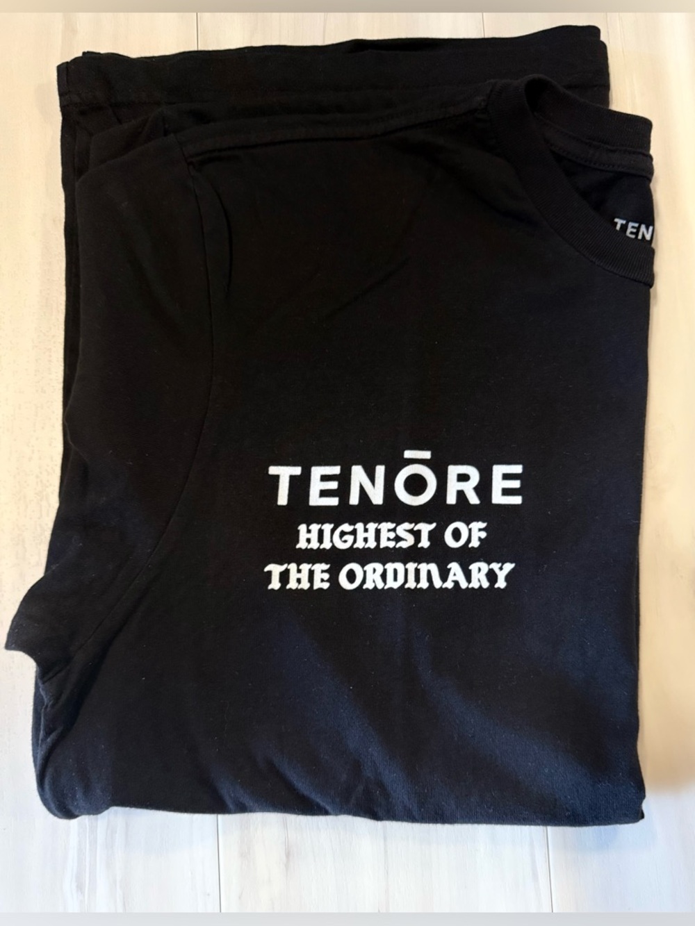 Tenore Black Graphic Logo Team Diaz Mens Tee NWOT - Picture 4 of 4
